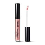 Annabelle Bigshow Lip Shine, Glow, Luminous Semi-Sheer Finish, with Omega-6 and Vitamin E, Creamy & Non-Sticky Texture, Hydrating Formula, Cruelty-Free, Vegan, Paraben-Free, 3 mL