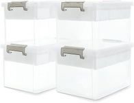 Citylife 17QT 4Packs Clear Craft Or