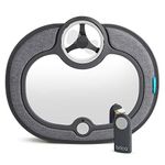 Brica Breeze Baby in-Sight Fan Car Mirror, Grey