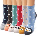 Ambielly Adults Cotton Socks Thermal Socks Unisex Socks Women's Socks Ladies' Socks Girls' Socks Casual Socks - Multicolour - One size