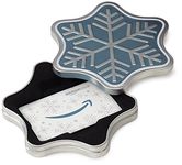 Amazon.co.uk Gift Card for Custom Amount in a Snowflake Tin