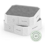 Molekule Air Pre-Filter 2-Pack | Air Purifier Replacement Filters for Dust, Pet Hair, Dander & Other Allergens for Clean Air - Gray