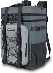 Kühlrucksack 30L Kühltasche Rucksack Groß Faltbar, 40 Dosen Kühl Rucksack Gross Thermo Rucksack Isolierte Rucksack mit Kühlfach Kühlrucks äcke Einkaufsrucksack für Strand/Picknick/Camping/BBQ/Ausflüge