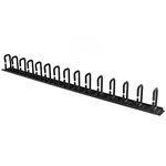 StarTech.com Vertical 0U Server Rack Cable Management w/ D-Ring Hooks - 20U Network Rack Cord Manager Panel - 2.8ft Wire Organizer (CMVER20UD)