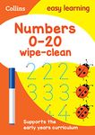 Numbers 0-20 Age 3-5 Wipe Clean Activity Book: The ideal home learning resource packed with number writing and early childhood educational activities (Collins Easy Learning Preschool)