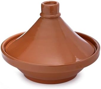 Sur La Table 8.5" Glazed Moroccan Terra Cotta Ceramic Tagine Pot