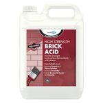 5L BOND-IT High Strength Brick Acid Cleaner CONCRETE MORTAR PATIO OIL Light, 6% Hydrochloric Acid Remove Oil Stains And Grease From Tiles, Paving and Brickwork & Patio Cleaner