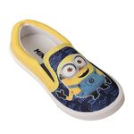 Kidsville Kids Boys Minions Printed Yellow Shoes