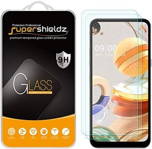 (2 Pack) Supershieldz for LG K61 Phone Tempered Glass Screen Protector, Anti Scratch, Bubble Free