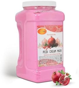 SPA REDI - Body and Foot Cream Mask, Pomegranate, 128 Oz - Pedicure Massage for Tired Feet and Body, Hydrating, Fresh Skin - Infused with Hyaluronic Acid, Amino Acids, Panthenol, Comfrey Extract