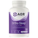 AOR - Ortho Sleep 443mg, 120 Capsules - Gaba L-Theanine Supplement Sleep Support Supplement - Natural Sleep Aid Supplement - Relaxation and Sleep Formula for Jet Lag Relief - Insomnia Relief