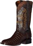 Lucchese Bootmaker Men's Rhys Western Boot, Brown, 8.5 D US