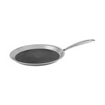 Wonderchef Stanton Stainless Steel 30 cm Nonstick Dosa Tawa | Non Stick Tawa | 2.5 mm | Black