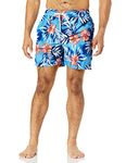 Kanu Surf Men's Kala Quick Dry Beach Volley Swim Trunk, Vacay Blue, Medium