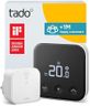 tado Smart Thermostat X – Starter Kit Wired Room Thermostat & Bridge X, Control via App & Smart Speaker (Alexa, Siri, Google Assistant), DIY Installation