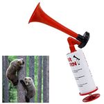 Bear Horn Self Defense, Super Loud HandHeld air Horn for Boats Events Camping Reusable, Sports Pump Horn Loud Noise Maker Safety Horn for Boating Sports Events Birthday Party BANHAO