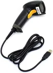 WoneNice USB Laser Barcode Scanner 