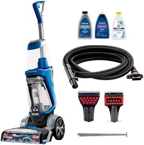 BISSELL ProHeat® 2X Revolution® Deluxe Carpet Cleaner 3637T | NEW TurboStrength Motor for Higher Suction, Outcleans the Leading Rental, 30min Dry Time in Express Mode, Upholstery Tools Included