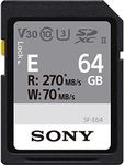 Sony 64GB SF-E Series UHS-II U3 V30
