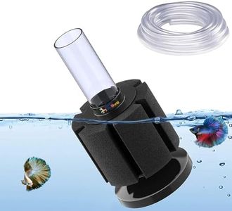 VAYINATO® (2835) Super Biochemical Mini Sponge Filter for Aquarium Fish Tank with Free 2 Meter Air Hose Tube | Suitable for Fresh and Sea Water Appliances (Air Pump Not Included) by Petzlifeworld