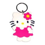 Techpro Hello Kitty Rubber Doublesided Keychain/Keyring