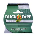 Duck Tape Original Silver, 50mm x 25m. The original high strength waterproof gaffer and duct adhesive cloth repair tape