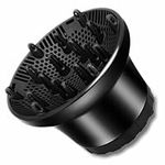 Universal Hair Diffuser Adjustable Hair Dryer Diffuser Nozzle Suitable for 1.57in to 2.76in Hair Dryer Diffuser Attachment Salon Tool for Hair Styling Curly Wave Thick and Nature Hair - Black