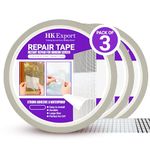 HKEXPORT Mosquito net Patch Repair Tape | Strong Adhesive & Waterproof Window Mosquito net Covering Mesh Tape for Door Tears Holes Screen Patch Repair (Net Tape) (200Cm X 5CM) Pack of 3