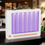 Takenick Electric Mosquito Killer, Fly Insect Killer Machine, Insect Bug Zapper,Fly Catcher and Trap Killer LED Lamp for Restaurants,Mosquito Killer for Home, Kitchen, Garage, Patio. (White)