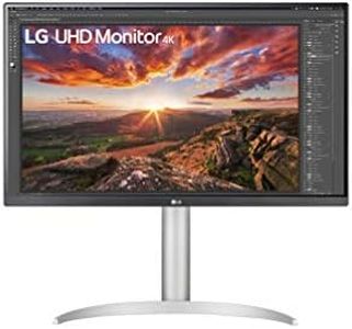 LG Ultrafine™ 27UP85NP-W Ecran PC 4K 27" - Dalle IPS résolution 3840x2160, 5ms GtG 60Hz, HDR 400, DCI-P3 95%, AMD FreeSync, inclinable, réglable en Hauteur, Mode Portrait, USB-C (90W), Haut-parleurs