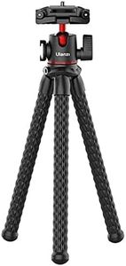 ULANZI MT-33 Camera Tripod,Flexible Mini Tripod with 1/4" Screw for Magic Arm,Octopus Tripod Compatible with iPhone 12 Samsung Canon Nikon Sony Cameras