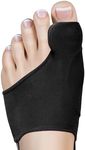 Habioer Bunion Corrector for Women and Men, Breathable Big Toe Straightener, Bunion Relief Splint & Pad, Comfortable for Day/Night Use, Fit for R/L, Washable