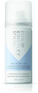Philip Kingsley One More Day Refreshing Dry Shampoo Spray for Hair and Scalp, Oil Absorbing Volumizing Soothing Cleansing Between Washes Leave-In No-Rinse Shampoo for Oily All Hair Types, 100ml