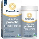 Renew Life Adult 50+ Probiotic, Ultimate Flora, 30 Billion, 90 Capsules