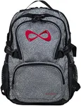 Nfinity Petite Sparkle Backpack – Compact, Stylish & Chic Design with Glittering Accents, Perfect for Everyday Elegance – Lightweight, Durable & Versatile Cheer Backpack
