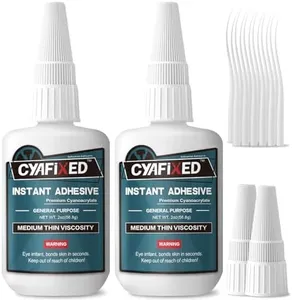Super Glue Liquid 113.6 Gram, Fast Medium Thin Viscosity Instant Clear Cyanoacrylate Adhesive, Food Safe CA Glue for Shoe Repair Leather Ceramic Plastic Glass Metal Wood Aquarium Rubber Pottery Craft