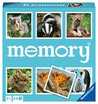 Ravensburger Animal Babies Memory Game - Matching Picture Snap Pairs For Kids Age 3 Years Up - Educational Todder Toy