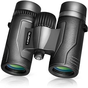Prismáticos 8x32 Slokey – Súper Ligeros, Pequeños y Compactos con Óptica Superior para Imágenes Súper Nítidas y Brillantes en HD, para Observar Aves, Excursiones, Turismo, Eventos Deportivos…