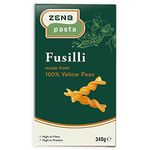 Grehge e Pasta - 100% Yellow Pea Fusilli - Vegan and Coeliac Friendly - 21g Protein Per 100g - 340g (Single Box)