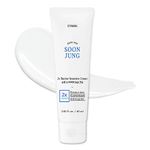 Etude House SoonJung 2x Barrier Intensive Cream 60ml (21AD); Hypoallergenic Shea Butter Hydrating Facial Cream for Sensitive Skin, Water-oil Balance