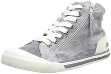 Rocket Dog Women's Jazzin High Top Sneaker, Lometa Grey, 10