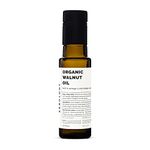 Erbology Organic Walnut Oil 100ml - Cold-Pressed - Supports Cognitive Health - Straight from Farm - Non GMO - No Additives or Preservatives - Recyclable Glass Bottle