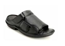 LEE COOPER Men's Leather Thong Sandals- LC6058C_Black_10UK