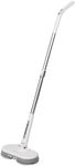 Alivio Wireless Electric Mop, Powerful Spin Head 150rpm for Cleaning Various Floor, Foot Prints, Sebum Stains,Invisible Bacteria, Marble Floor, Dust (Grey)