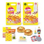 Slime Mart Small Bag (2PK) by ZURU for Making Waffles, Compound Slime Toy, Arts & Crafts for Kids and Kidults, Soft Slime Making Kit for Girls Ages 6 to 10 - Fun Gift Idea for Boys Girls