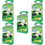 Fujifilm QuickSnap 400 Speed Single Use Camera with Flash (5-Pack)