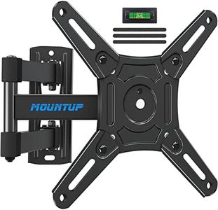 MOUNTUP Full Motion TV Monitor Wall Mount for Most 14-42 Inch LED LCD Flat Screen TVs & Monitors, Swivels Tilts Extension Rotation, TV Bracket Max VESA 200x200mm, up to 33 lbs.