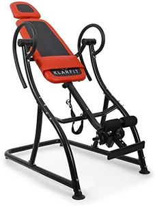Klarfit Relax Zone Comfort Inversionsbank - verstellbare Streckbank, Inversionstrainer zur Streckung der Wirbelsäule, bis 150kg, für alle Altersgruppen, leichte Montage