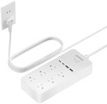 NTONPOWER 2 Prong Power Strip With 