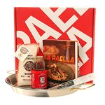 La Paella Kit with 14-Inch Stainless Steel Pan in Gift Box